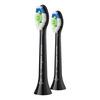 Philips Sonicare Optimal White Borsthuvuden - Svart - 2 st