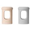 Hevea Wide neck Sleeve 150 ml - Milky White & Gorgeous Grey - 2 st