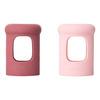 Hevea Wide neck Sleeve 150 ml - Powder Pink & Rosewood - 2 st