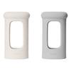 Hevea Wide neck Sleeve 250 ml - Milky White & Gorgeous Grey - 2 st