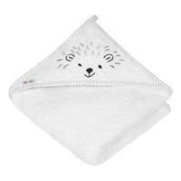 Akuku Baby Hooded Bath Towels - 100x100 cm - White