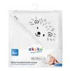 Akuku Baby Hooded Bath Towels - 100x100 cm - White  