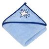 Akuku Baby Hooded Bath Towels - 100x100 cm - Blue 
