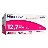 Embecta Micro-Fine Insulinspruta U-40 1 ml - 100 st
