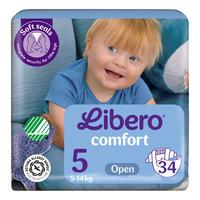 Libero Comfort 5 Öppen blöja 9-14 kg - 34 st