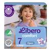Libero Comfort 7 Öppen blöja16-26 kg - 28 st