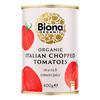 Biona Organic Hackade Tomater, eko - 400 g