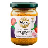 Biona Organic Aubergine Pesto, eko - 140 g
