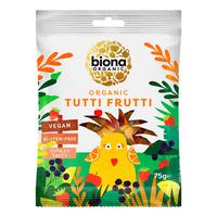 Biona Organic Tutti Frutti Vingummi, eko - 75 g