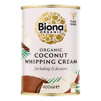Biona Ekologisk Kokoskräm Vispbar, eko - 400 ml