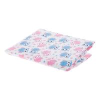 Akuku PEVA Changing Mat - Pink/Blue - 55x70 cm