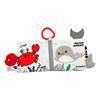 Akuku Plush Sensory Book - Marine Animals  