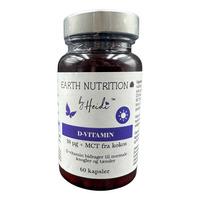 Earth Nutrition Vegansk D-vitamin 38 µg m. MCT från Kokos - 60 kapslar