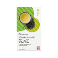 Clearspring Grönt Te m. Matcha, eko - 20 påsar