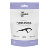 The Humble Co. Dental Floss Picks, charcoal - 50 st