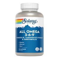 Solaray All Omega 3-6-9 - 90 kapslar