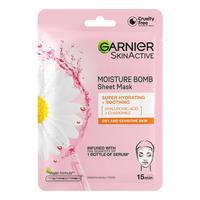 Garnier Skin Active Moisture Bomb Tissue Mask Soothing - 32 g