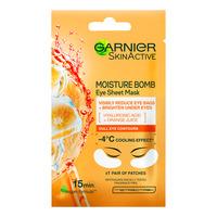Garnier Skin Active Eye Tissue Mask Orange & Hyaluronic Acid - 6 g