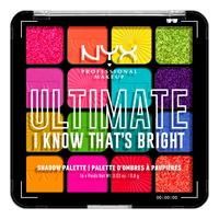 NYX Ultimate Shadow Palette 16-Pan 04W I Know Thats Bright - 12,8 g