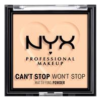 NYX Can't Stop Won't Stop Mattifying Powder - Flera färger