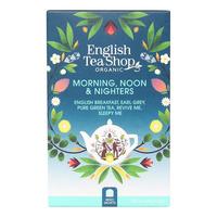 English Tea Shop Morning, Noon & Nighters Tea, eko - 20 påsar