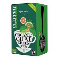 Clipper Grönt Te Chai - Fairtrade, eko - 20 påsar