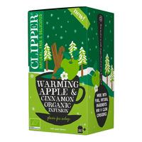 Clipper Äpple Kanel Te, eko - 20 påsar