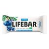 LifeFood Lifebar Blåbär Quinoa Raw, eko - 40 g