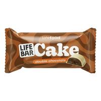 LifeFood Lifebar Cake Double Chocolate, eko - 35 g