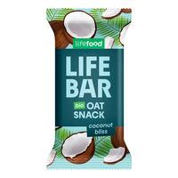 LifeFood Lifebar Havrebar Coconut Bliss, eko - 40 g
