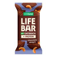 LifeFood Lifebar Havrebar Protein Chocolate Delight, eko - 40 g