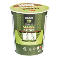 King Soba Miso Ramen - Instant Cup, eko - 85 g