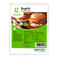 G-Foods Bagels m. Linfrön - 190 g