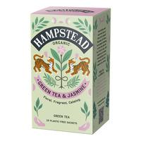Hampstead Organic Grönt Te & Jasmin, eko - 20 påsar