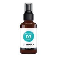 Viridian D3 Vitamin Spray - 2000 IU - 20 ml