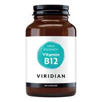 Viridian B12 Vitamin - High Potency - 60 kapslar