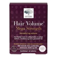 New Nordic Hair Volume Mega Strength - 60 tabletter