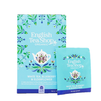 English Tea Shop White Tea, Blueberry & Elderflower - 20 påsar